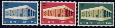 1969 Cyprus SC# 326-328 - Europa - M-H -1 - Image 1 of 2