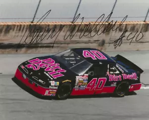 Autographed Kenny Wallace NASCAR Racing Photograph - Picture 1 of 1