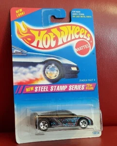Hot Wheels 1991 Zender Fact 4. Rare,VHTF! '95 Steel Stamp Series #2 of 4 cars. - Picture 1 of 2