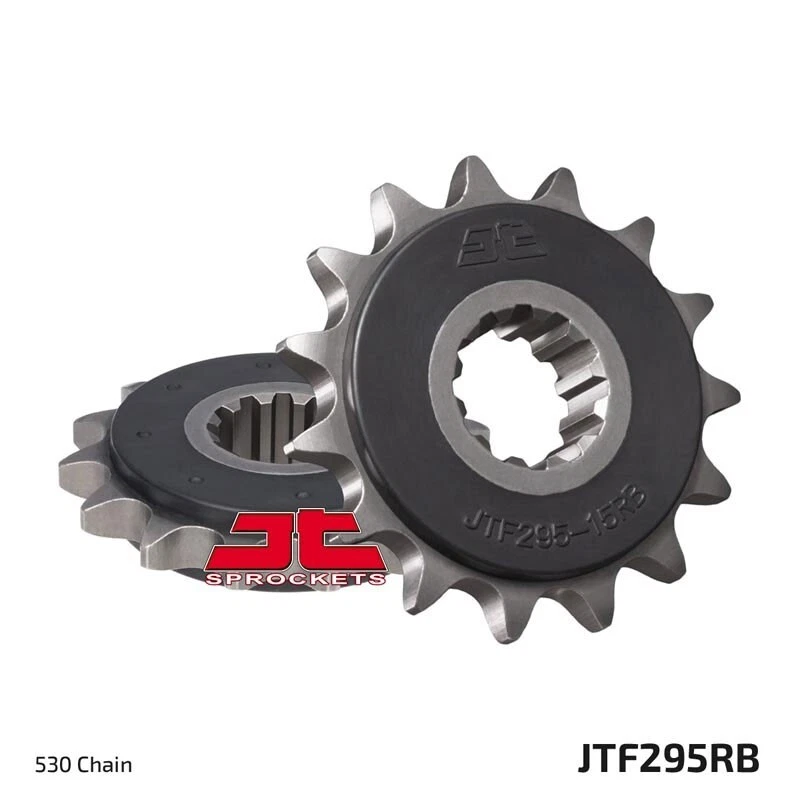 JT JTF295.15RB Rubber Cushioned Front Sprocket 15T For Honda CBR600F 1987-1996 - Image 1 of 1