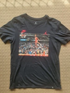 Nike Air Jordan 3:51 Free Throw Dunk Contest Shirt Black Men’s Medium - Picture 1 of 6
