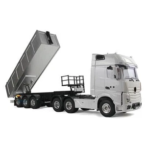 TOUCANRC RC 1/14 6*4 Tractor Truck With 3-Axles Metal Dump Trailer KIT DIY Model - Picture 1 of 4