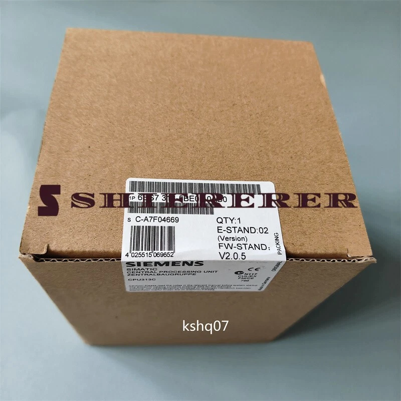 1pc New Siemens S7-300 CPU module 6ES7313-5BE01-0AB0 6ES7 313-5BE01-0AB0 - Image 1 of 1