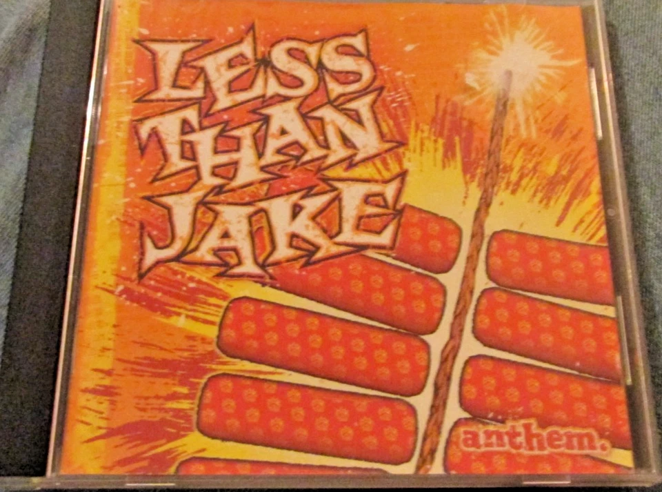 LESS THAN JAKE -ANTHEM CD SKA PUNK POP ROCK INDIE GREEN DAY SIRE RECS - Image 1 of 3