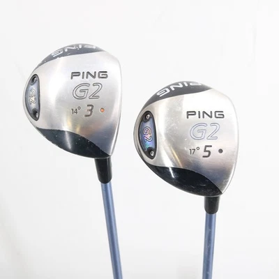 Juego de madera PING G2 3 y 5 punto naranja/negro grafito TFC 100 damas diestro G-151122 Foto 1 de 4