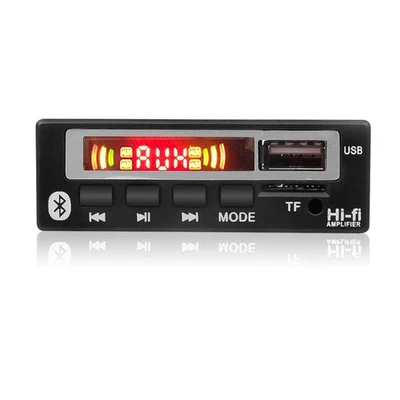 12V MP3 Decoder Board USB TF 3.5mm AUX Bluetooth FM Radio V5.0 Wireless Recei... - Bild 1 von 4