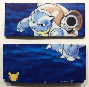 New Nintendo 3DS Pokemon 25th Anniversary Cover Plates - Blastoise ORIGINAL - Bild 1 von 4