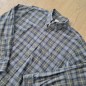 Brooks Brothers 346 Size XL Plaid Cotton Flannel Long Sleeve Shirt Dark Green - Picture 1 of 11