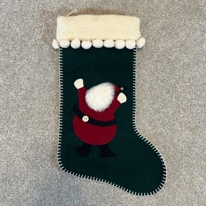 Medias de Navidad de Papá Noel polar de lana y puta de colección raras - Imagen 1 de 8