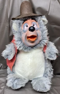 Walt Disney Big Al Country Bear Jamboree Plush Rubber Face 18” 1970’s - Picture 1 of 15