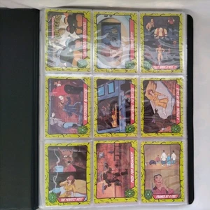 Topps Teenage Mutant Hero Turtles komplett 1990 UK 66 Karten Set und seltene Sticker - Bild 1 von 10