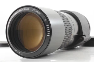 【 Exc+5 w/ Mount 】 Nikon Ai-s AIS Micro Nikkor 200mm F4 Macro MF Lens From JAPAN - Picture 1 of 9