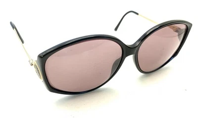 Gafas de sol Christian Dior doradas negras de gran tamaño mariposa marcos 125 diseñador Foto 1 de 4