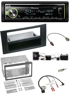Pioneer DAB USB MP3 Lenkrad CD Autoradio für Ford Kuga 2008-2012 schwarz - Bild 1 von 10