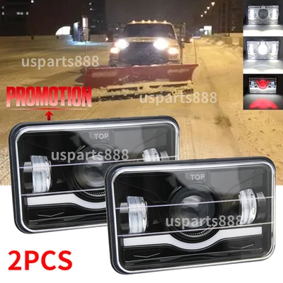 2PCS LED Headlights Headlamp Fit For BLIZZARD Snowplow Snow Plow 680LT 720LT 810 - Image 1 of 4