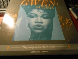 Gwen Guthrie - "(They Long To Be) Close To You / You Touched My Life" 12" Single - Bild 1 von 4