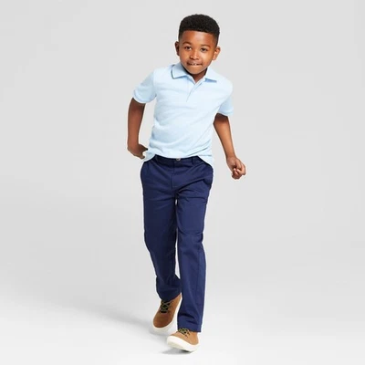 Uniforme Escolar Pantalones Azul Marino Cintura Ajustable Niños Talla 6 Pantalones ¡¡NUEVO!!! Foto 1 de 4