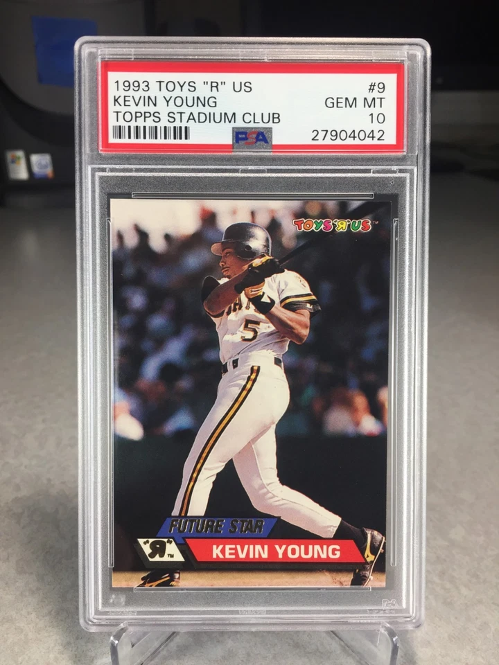 1993 Toys R Us Kevin Young #9 - PSA 10 - POP 1 - Pittsburgh Pirates - Image 1 of 2