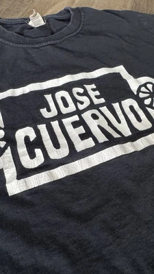 Camiseta Jose Cuervo Manga Corta Gráfica Vintage FTL Camiseta Negra S Pequeña Para Hombre Foto 1 de 4