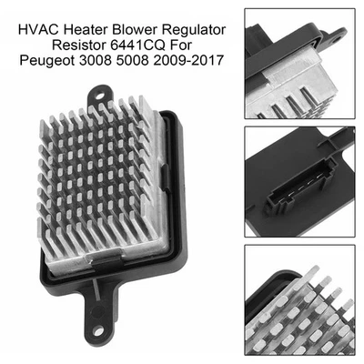 HVAC Heater Blower Regulator Resistor 6441CQ For Peugeot 3008 5008 2009-2017 - Image 1 of 4