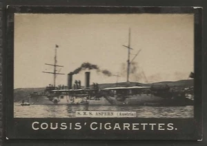 COUSIS (MALTA)-WARSHIPS 1904 (MF850)-#890- SEE PICTURES FOR THE CARD ON OFFER - Picture 1 of 2