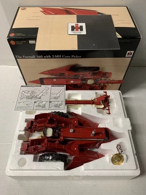 1/16 Farmall 560 Tractor w No. 2-MH Corn Picker Precision Classics By Ertl-RARE! - Image 1 of 4