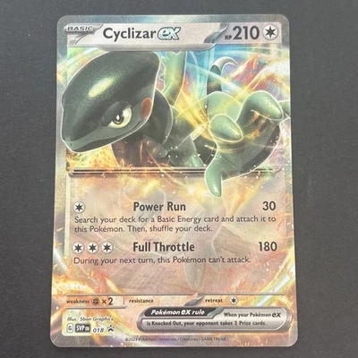 Cyclizar ex 018 Sv: Scarlet & Violet Promo Cards Holo Pokémon TCG NM 2023 - Image 1 of 2
