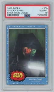 AHSOKA TANO (PSA 10) 2022 Topps Star Wars Living Card #300 -062 - Picture 1 of 2