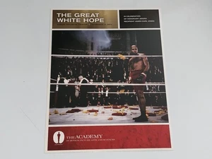 GREAT WHITE HOPE Academy Movie Program 2011 Jean Hersholt Award James Earl Jones - Picture 1 of 1