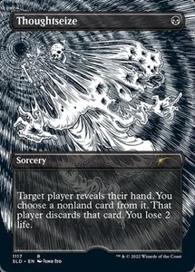 MTG Magic the Gathering Thoughtseize (1117/2543) Secret Lair Drop Series LP - Picture 1 of 1