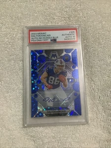 Panini Mosaic Dalton Kincaid 2023 azul sin apilamiento Prizm RC automático SP Buffalo G 10 - Imagen 1 de 5
