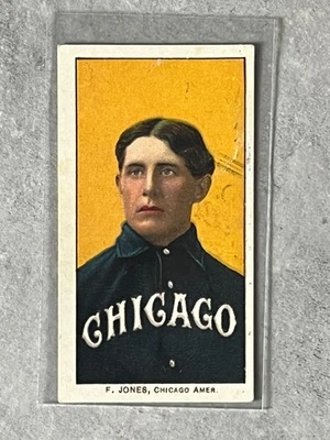 1909-1911 T206 Piedmont Fielder Jones Portrait Chicago White Sox L2 - Image 1 of 2