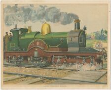 Antique Print of the Lord of the Isles Train 