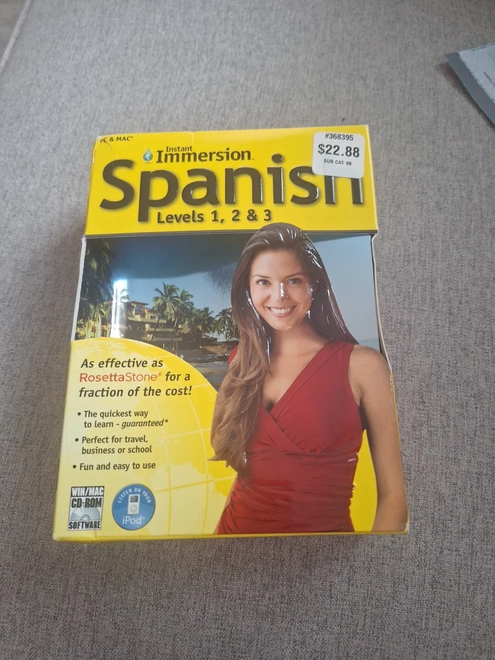 Instant Immersion Spanish Language Learning Program. Topics.  (NEW) - Image 1 of 3