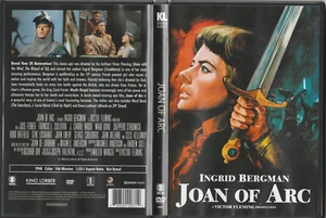 JOAN OF ARC DVD REGION ONE NTSC INGRID BERGMAN KINO LORBER VICTOR FLEMING - Imagen 1 de 2