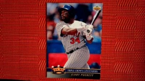 1992 Upper Deck Triple Crown Contenders #TC6 Kirby Puckett - Picture 1 of 2