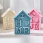 Lovely House-Shaped Silicone Mold For And Soap Making Home Diy Gifts