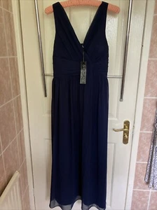 dorothy perkins showcase dress. Bridesmaid / Prom / Evening Dress Size 14. Navy - Picture 1 of 7