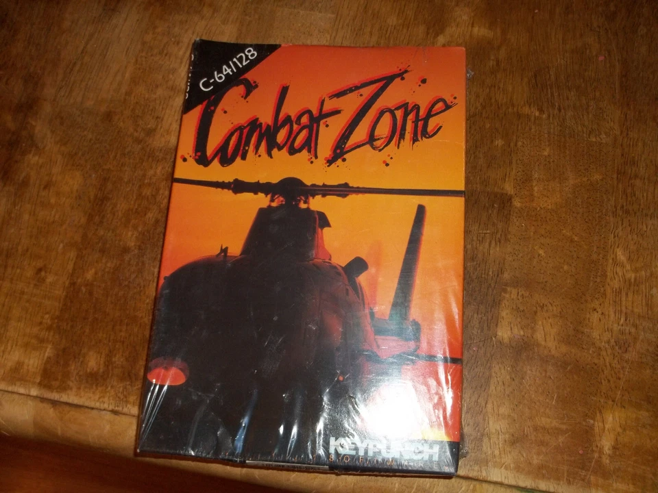 Combat Zone : Arcade Action - Game, for Commodore 64 Disk & box Brand New - Image 1 of 2