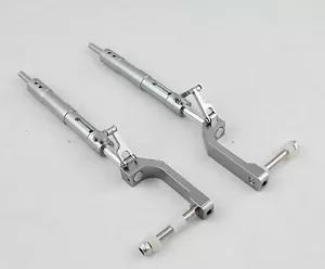 160mm 5mm Wire P51 Mustang P47 Offset Oleo Struts Landing Gear for RC Airplane - Picture 1 of 5