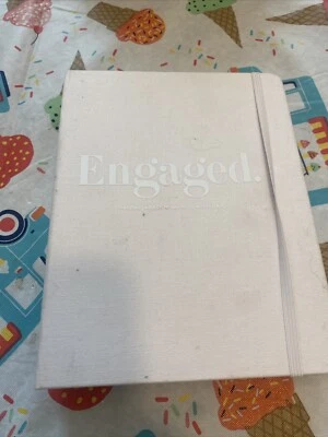 Kate Spade ENGAGED Bridal Wedding Appoinment Calendar Binder Planner  - Pink - Image 1 of 4