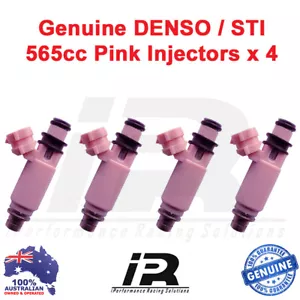 565cc fuel injectors Pink Denso fits Impreza WRX STI Forester GDA GDB VF34 - Foto 1 di 1