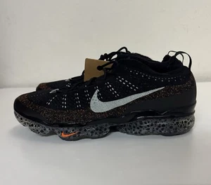 Nike Air Vapormax 2023 Flyknit Electric Pack Mens Sz 12 Black Orange FZ2519-001 - Picture 1 of 12