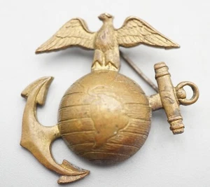 Pre-WWII USMC Marine EGA Eagle Globe Anchor Home Front Sweetheart Pin - Picture 1 of 3
