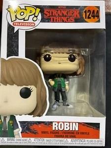 Funko Pop! Television Robin #1244 Stranger Things Vinyl Figure NEW - Picture 1 of 1