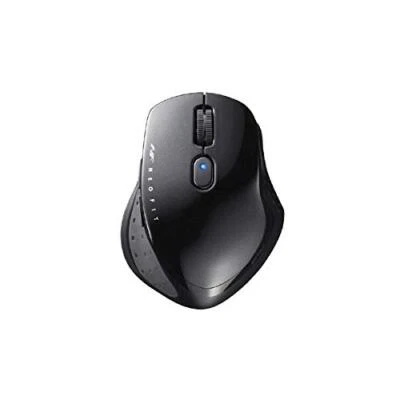 BUFFALO BSMBW518MBK Wireless BlueLED Neo Fit Mouse Medium Size [USB/2.4GHz 5 - Image 1 of 4