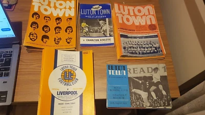 Luton Town Football Club programmes 1970-75 seasons' Various matches - Image 1 of 4