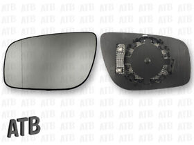 Mirror glass left aspherically heated for Mercedes E-Class S211 W211 from 2006