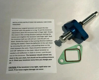 Ajustador manual tensor de cadena de levas Husqvarna 2004-2010 TC TE 510 AZUL Foto 1 de 4