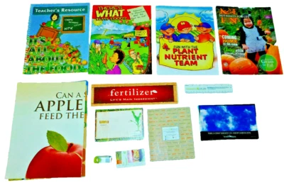 Nutrients For Life Elementary Plant Science Set Posters Teacher Educational - Image 1 of 4